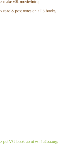 > make VSL movie/intro;